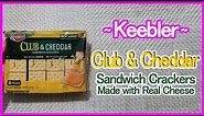 Keebler Club & Cheddar Sandwich Crackers Made with Real Cheese