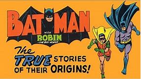 1966 Batman with Robin the Boy Wonder: The True Story of Their Origins