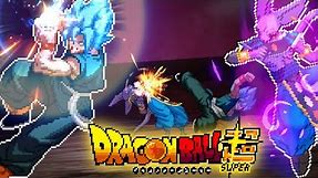 Goku (Completed Super Saiyan Blue + Kaio-Ken) vs Beerus