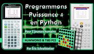 Python - Jeu Puissance 4 - Numworks et Ti-83 Premium