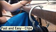 Clipa - easy to use bag hanger