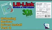 LB-Link 300Mbps Wireless N USB Adapter Unboxing and Review BL-WN351
