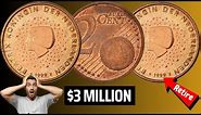 Euro 2 Cent 1999 Coin: Beyond Circulation to $3 Million Value - Coins Worth A LOT of MONEY #coins