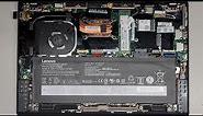 5th Generation Gen Lenovo ThinkPad X1 Carbon Disassembly SSD Upgrade Battery Replacement Repair