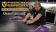 Phoenix Graphix Decal Stripe Kits on Graveyard Carz Show