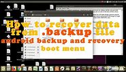 How to extract data from .backup files created by android system backup on pc Ubuntu
