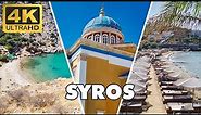 SYROS Island - Greece 🇬🇷 | Best Beaches and Places | Travel Guide [4K UHD]