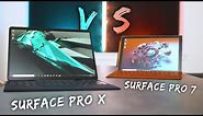SHOWDOWN: Surface Pro X vs Surface Pro 7!