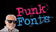 Free Punk Rock fonts for t-shirt designs