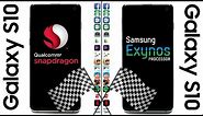 Galaxy S10 (Snapdragon) vs. Galaxy S10 (Exynos) Speed Test