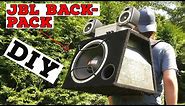 How To Make JBL Party Backpack Boombox DIY