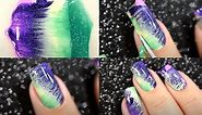 Abstract Nail Art Tutorial💚