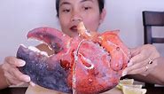 Giant Lobster Claw mukbang
