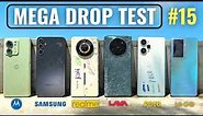 DROP TEST - realme 11 Pro Plus vs Moto Edge 40 vs Lava Agni 2 vs iQOO Z7 vs POCO F5 vs Samsung A34