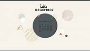 2018 December Calendar Printable With Holidays