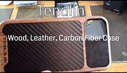 Tendlin: Leather, Wood, Carbon Fiber Look iPhone 11 Case