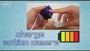 How to Charge Action Camera | Demo on Eken H9R 4K Ultra HD Wifi