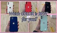 IPHONE 12 | ACTUAL COLOR | Which color is BEST for you? | Jen VLOG