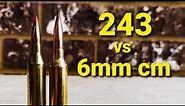 243 vs 6mm creedmoor