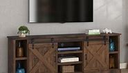 Bridgevine Home Farmhouse 85 inch TV Stand Console for TVs up to 95 inches, No Assembly Required, Aged Whiskey Finish - Bed Bath & Beyond - 23501232