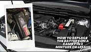 How to replace the battery on a 2019-2022 Toyota Camry in 3 minutes!!!!!