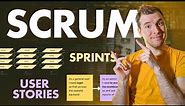 Scrum in 20 mins... (with examples)