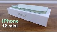 iPhone 12 mini Green Unboxing with Video and Camera Test