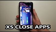 iPhone XS & XR Close Apps, Recent Apps & Control Center How to