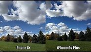 iPhone Xr vs 6s Plus Camera Comparison
