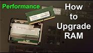 How to Upgrade laptop RAM and How to Install laptop Memory 2019 - Faster laptop - Beginners