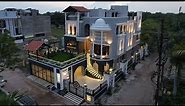 V99 | inside tour of Saraswati Mansion || 5000 sq ft luxury house design || 50*100 house design