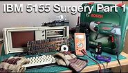 IBM 5155 Part 1 : Surgery - Bringing the luggable back from the dead.