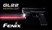 Fenix GL22 Tactical Weapon Light with Red Laser Sight