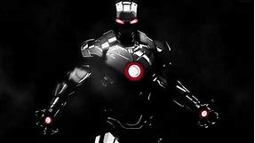 Iron Man Black Suit 4K Live Wallpaper.