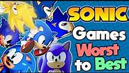 Ranking Every Sonic Game