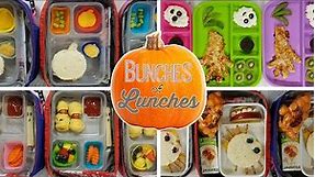 Halloween School Lunch Ideas 🍎 JK, K, 1st grade, 2nd Grade | Bunches of Lunches 🎃