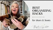 HOW TO MAXIMIZE YOUR SHOE & BOOT STORAGE in a Small Closet