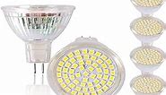 MR16 120V 5W led spot Light Bulb GU5.3 Base 110V 130V led Light lamp Bulb 2800-3000K Warm White Soft White Equivalent to 50W Halogen Bulb for Landscape Flood Track Lighting (Warm White 6PCS)