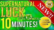 🎧 GET EXTREME LUCK IN 10 MINUTES! BECOME SUPERNATURALLY LUCKY! SUBLIMINAL AFFIRMATIONS BOOSTER!