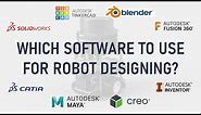 Best 3D Designing Software for Robotics || Which Software to use for Designing Robots for ROS?