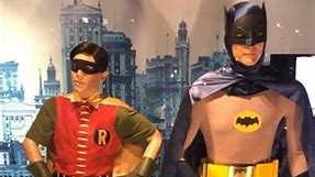 Batman Robin Wonder Woman At The Hollywood Museum