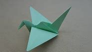 Origami Flapping Bird 🐦, Paper Crafts - Pájaro que mueve las alas,Manualidades @5-Minute Crafts PLAY