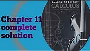 Chapter 11 complete solution James Stewart Calculus 8th edition