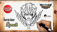 How to draw Dyrroth Mobile Legends