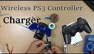 Wireless PS3 controller charging Dock (DIY)