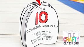 Ten Commandments Bible Printables