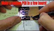The Art of hand-made Printed Circuit Boards