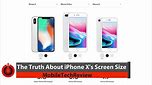 The Truth About iPhone X's Screen Size