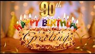 90th Birthday Greetings