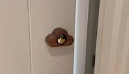 decorative wooden doorbell